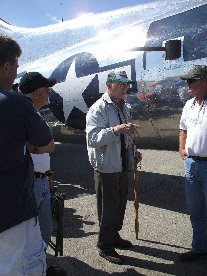 At the 2007 Flight of the Mustangs Air Show
