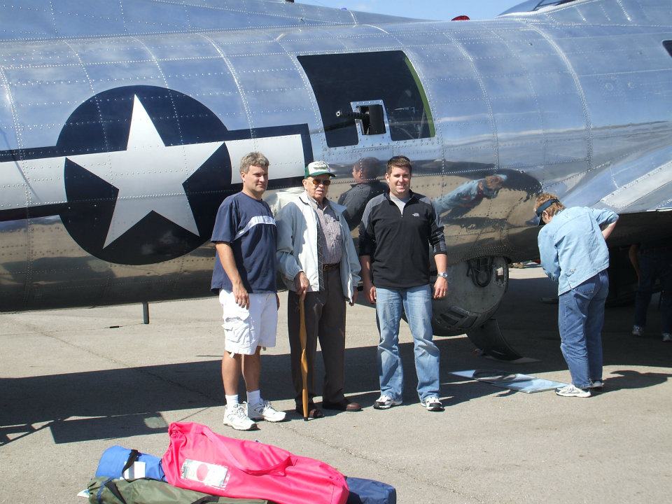 At the 2007 Flight of the Mustangs Air Show